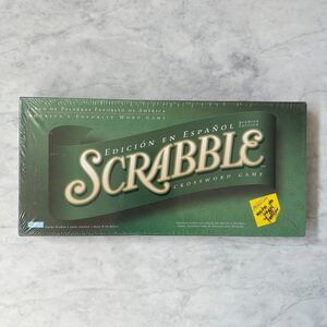 New Hasbro Scrabble Spanish Edition Edicion En Espanol Crossword Game Sealed Box